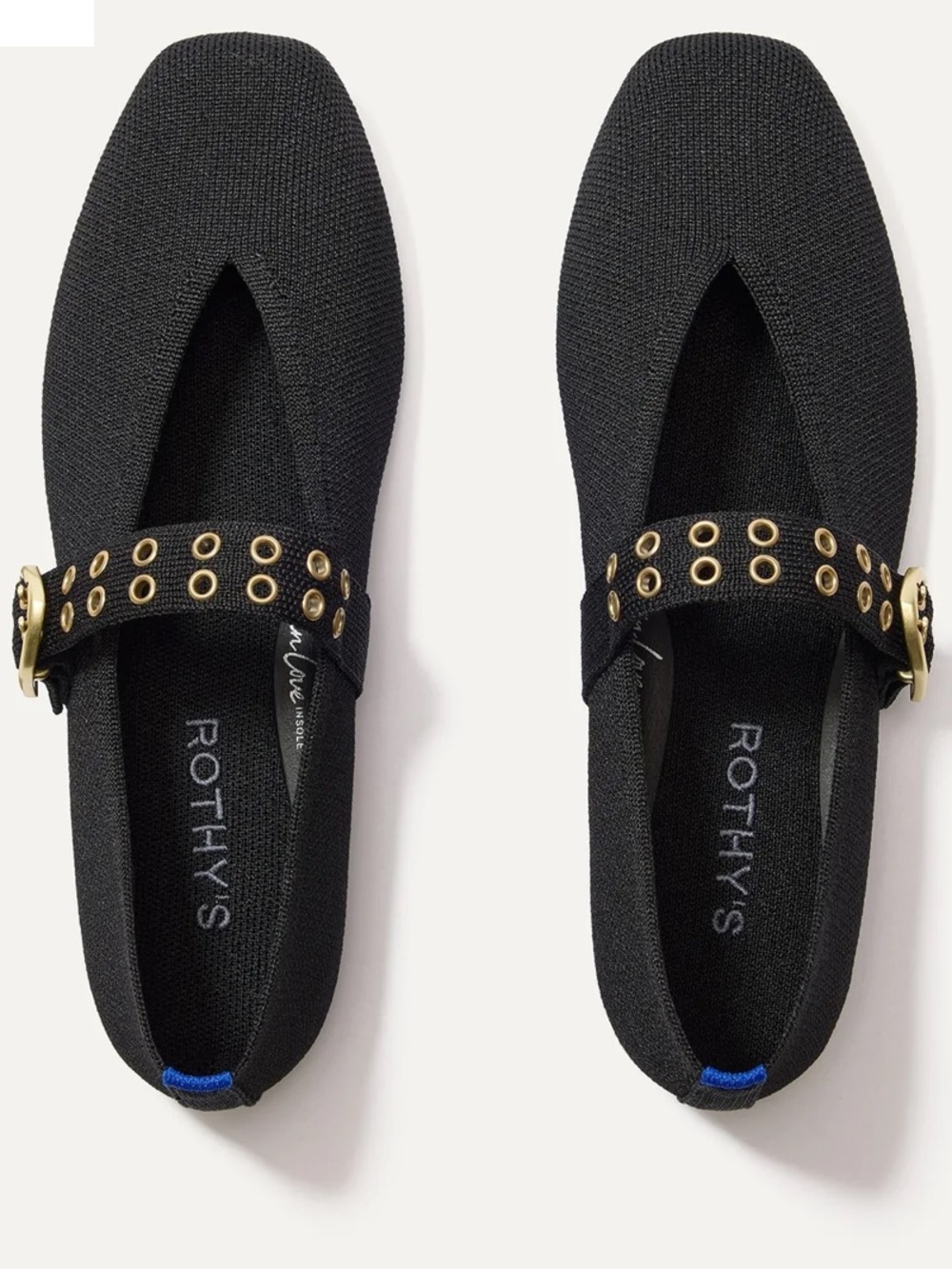 The Max Buckle Mary Jane - Black Size 10